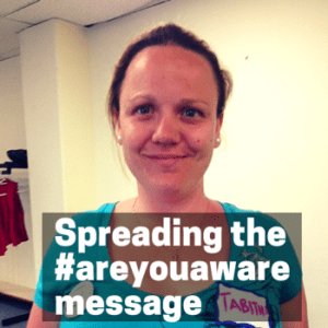 These amazing people are spreading the #areyouaware message to increase awareness about brain injury.
