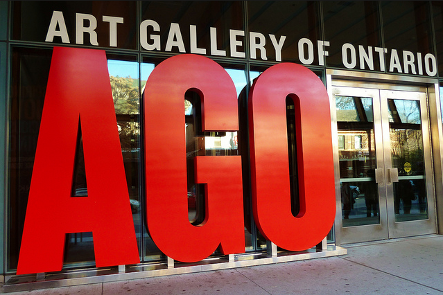 Entrance to the Art Gallery of Ontario