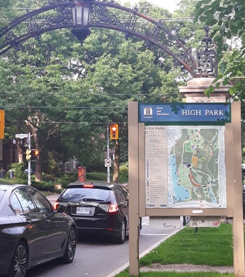 entrance to High Park