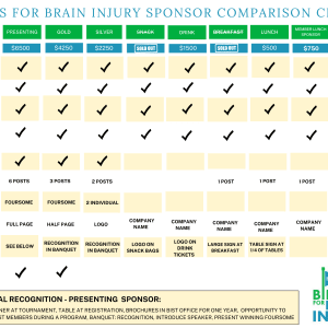 Birdies For Brain Injury – 2025 Sponsorship Opportunities - Bist Bist